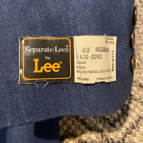 Vintage 70’s Lee Denim Blazer - Picture 2 of 5